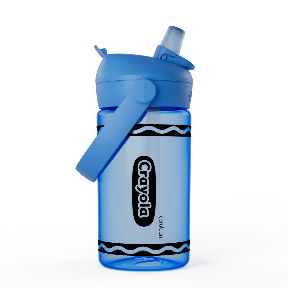 Crayola 14oz Flip Straw Bottle A5